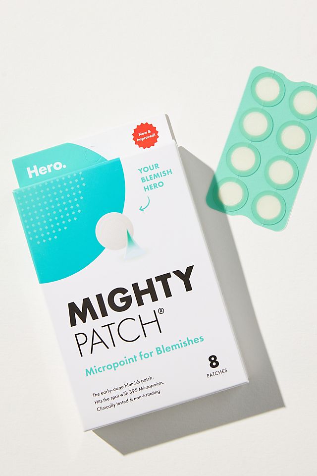 Набор патчей для устранения темный кругов Hero Cosmetics Mighty Patch Micropoint, мята