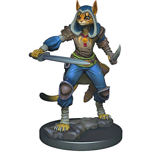 

Миниатюра WizKids/NECA D&D Premium Painted Figure: W3 Female Tabaxi Rogue