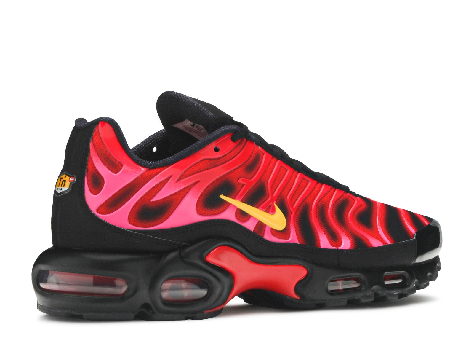 Air max plus university red and black best sale