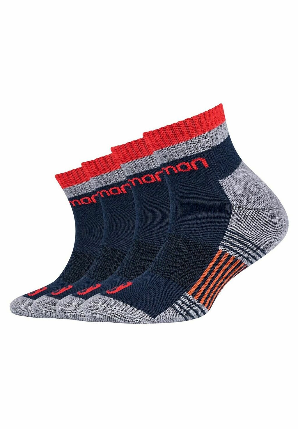 

Спортивные носки 4ER PACK Salomon, цвет dress blue tomato