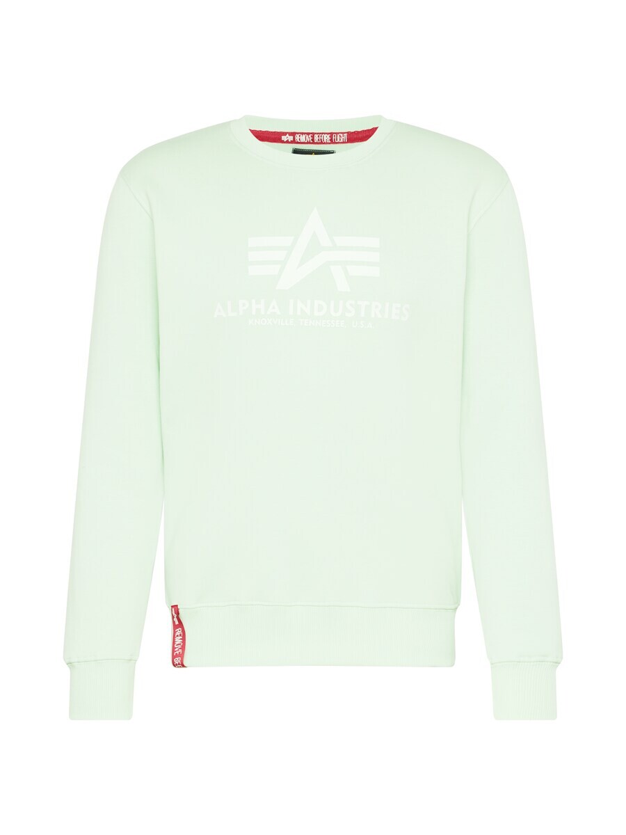 

Толстовка Alpha Industries, цвет Pastel Green