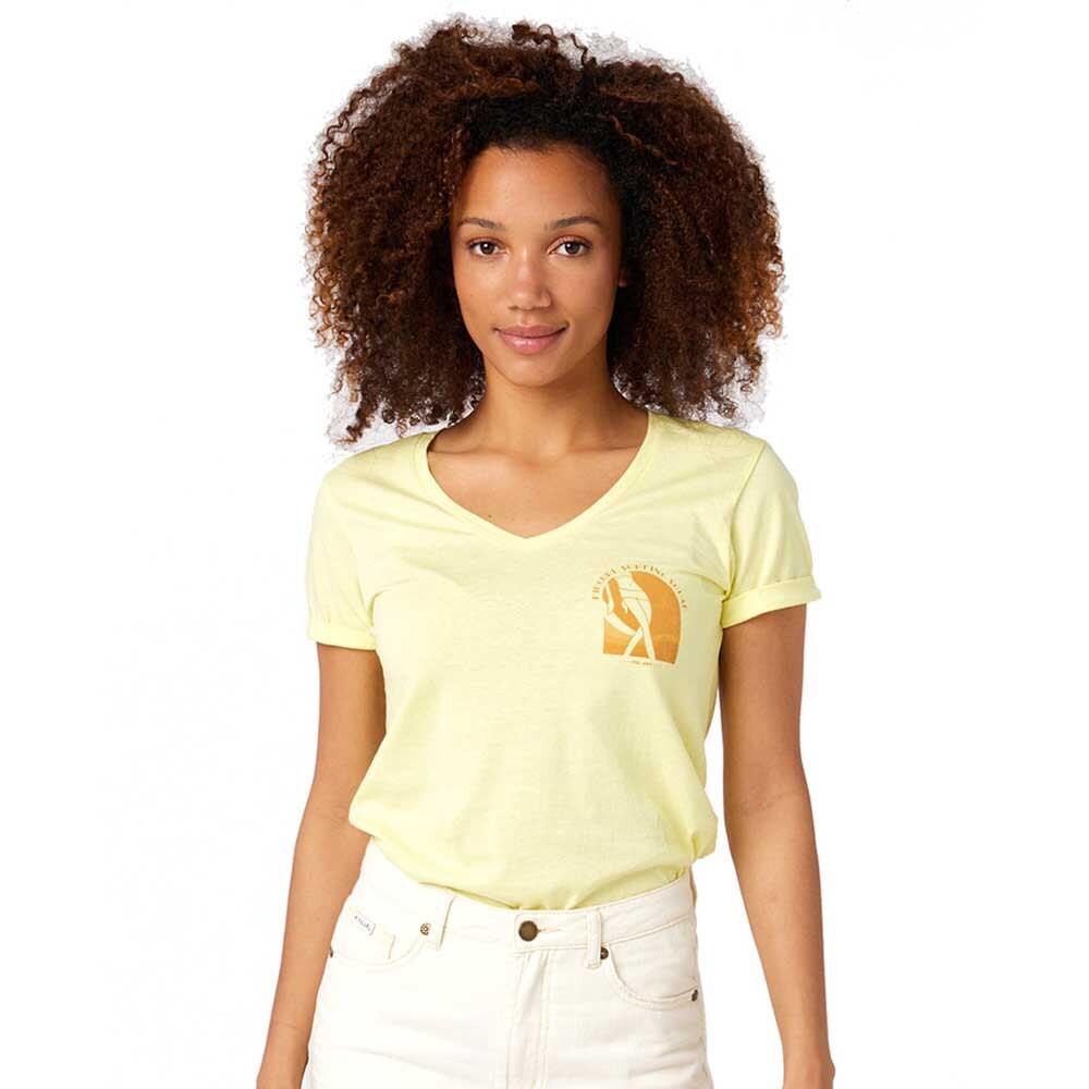 

Футболка Rip Curl Re-Entry V Neck, желтый