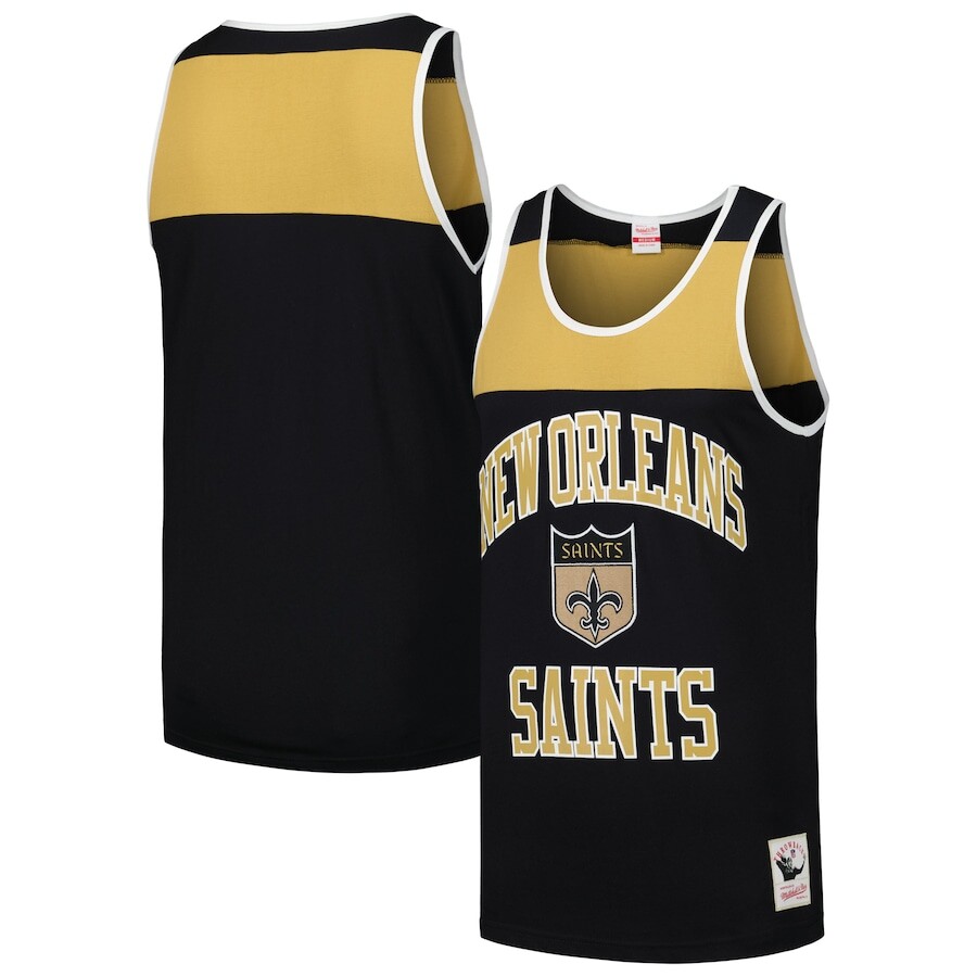 

Майка Mitchell & Ness New Orleans Saints, черный