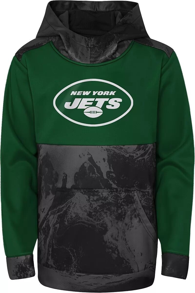 

Nfl Team Apparel Молодежная толстовка с капюшоном New York Jets All Out Blitz Team