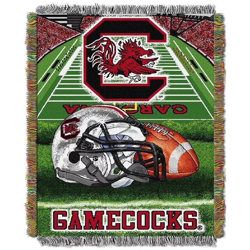 

Тканый плед Northwest South Carolina Gamecocks 48 x 60 дюймов