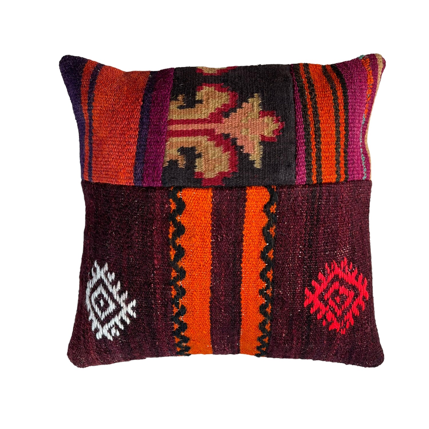

16 "x 16" наволочки Coussin kilim Kissen Marokko Boho Подушка Kisenbezug Euro Shams Чехлы для декоративных подушек Бохо Шерстяная наволочка 40x40 см