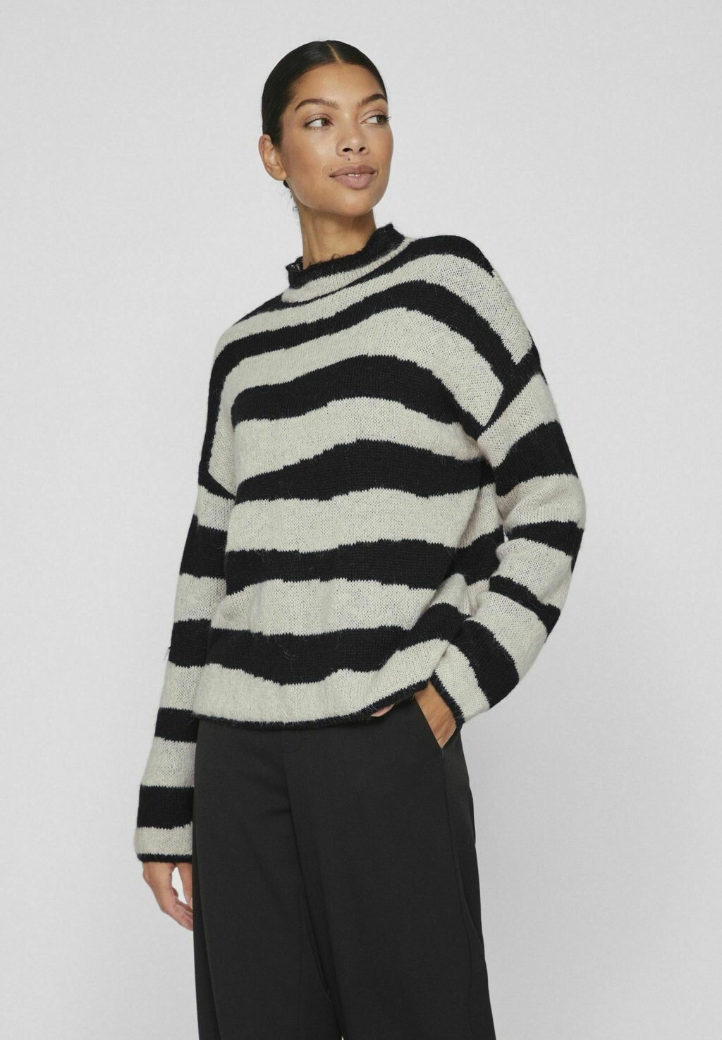 

Трикотаж Stitch VILA, цвет feather gray