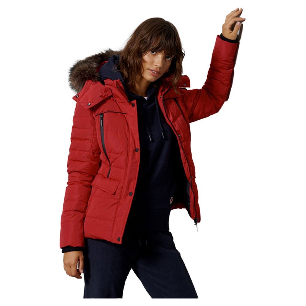 

Куртка Superdry Glacier Padded, красный