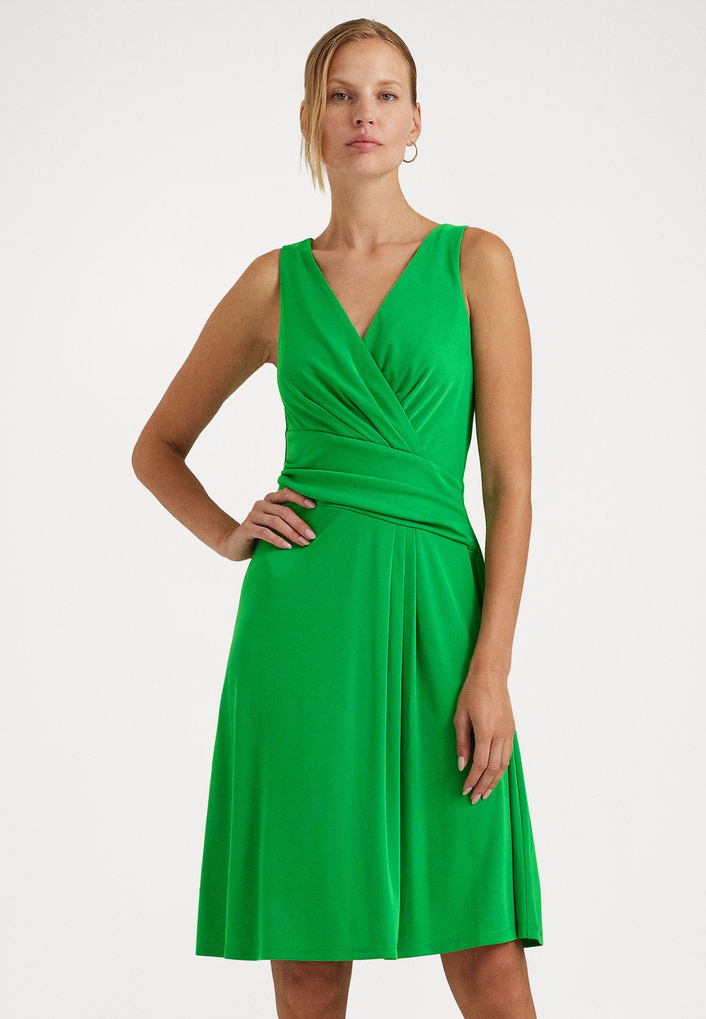 Платье прямого кроя Lauren Ralph Lauren AFARA SLEEVELESS DAY DRESS, цвет green topaz
