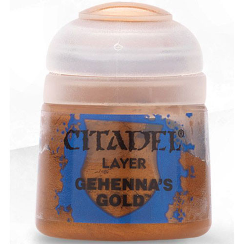 

Миниатюра Games Workshop Citadel Layer Paint: Gehenna's Gold (12ml)