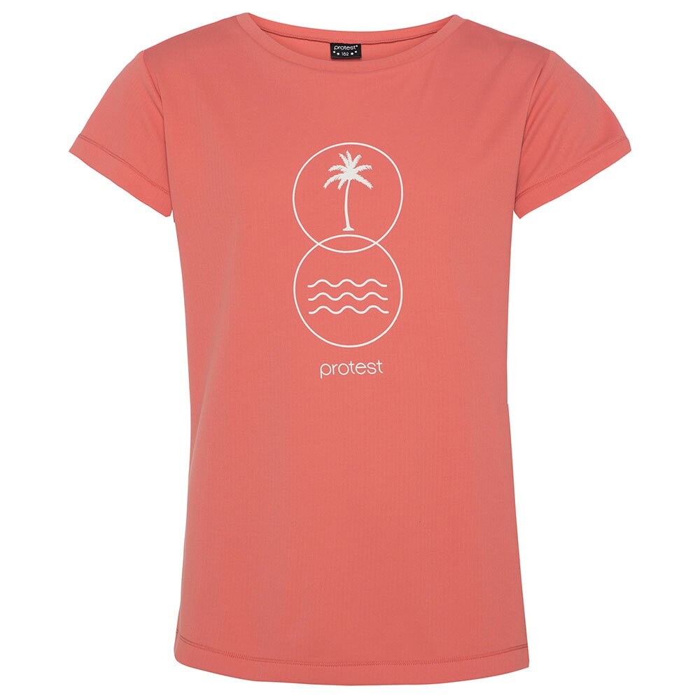 

Рашгард Protest Amelia Short Sleeve, розовый