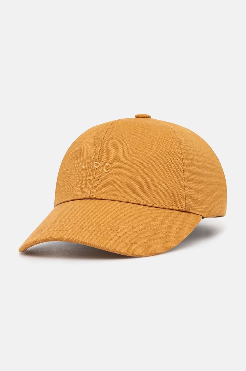 

A.P.C. Хлопковая бейсболка, бежевый