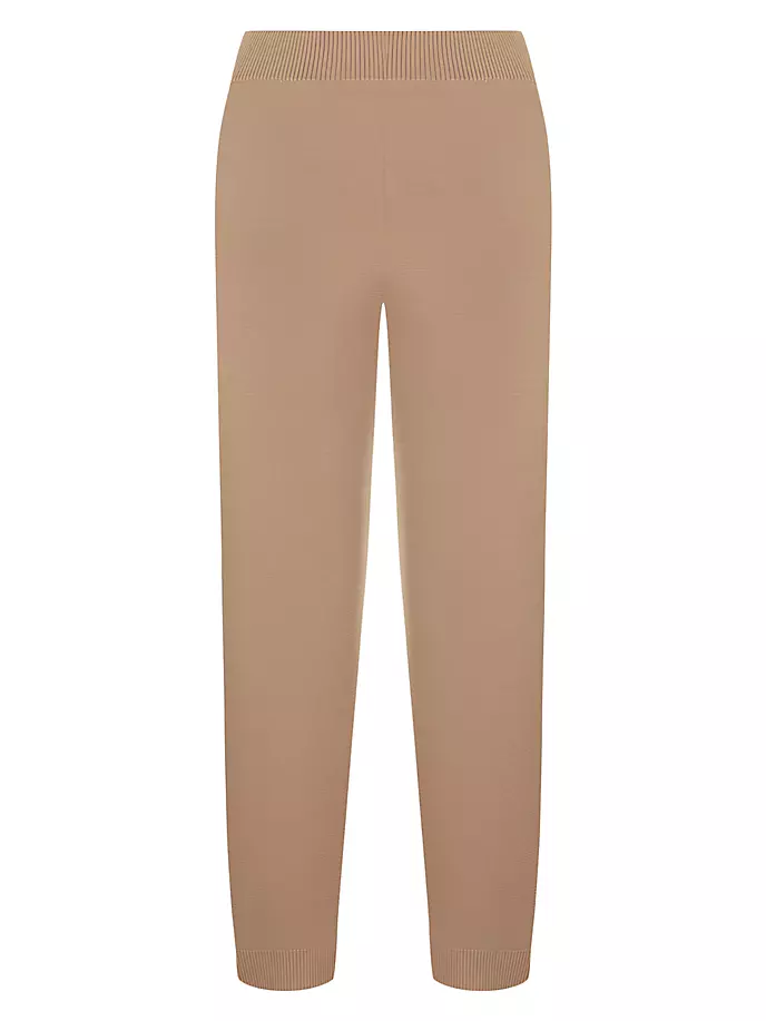 

Шерстяные домашние брюки Taylor Knitss, цвет camel