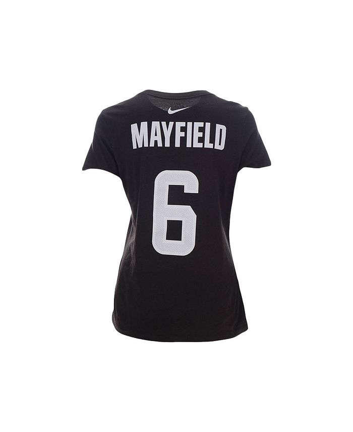 

Женская футболка Player Pride Cleveland Browns Baker Mayfield Nike, коричневый