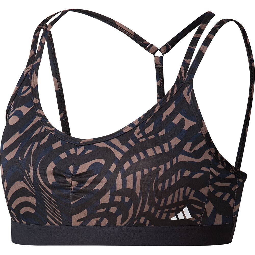 

Спортивный топ adidas Yoga Ess Ls Aop, черный