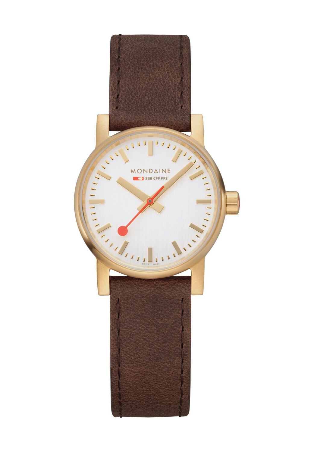 

Женские часы эво2 MONDAINE, цвет Gold Braun
