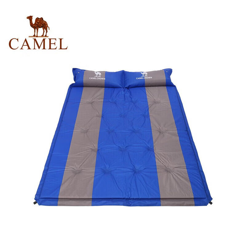 

Camel (Camel) уличная палатка на воздушной подушке, одинарная или двойная автоматическая надувная подушка, влагостойкая подушка, утолщенная палатка, спальный коврик, портативный пикник, розовый, серый