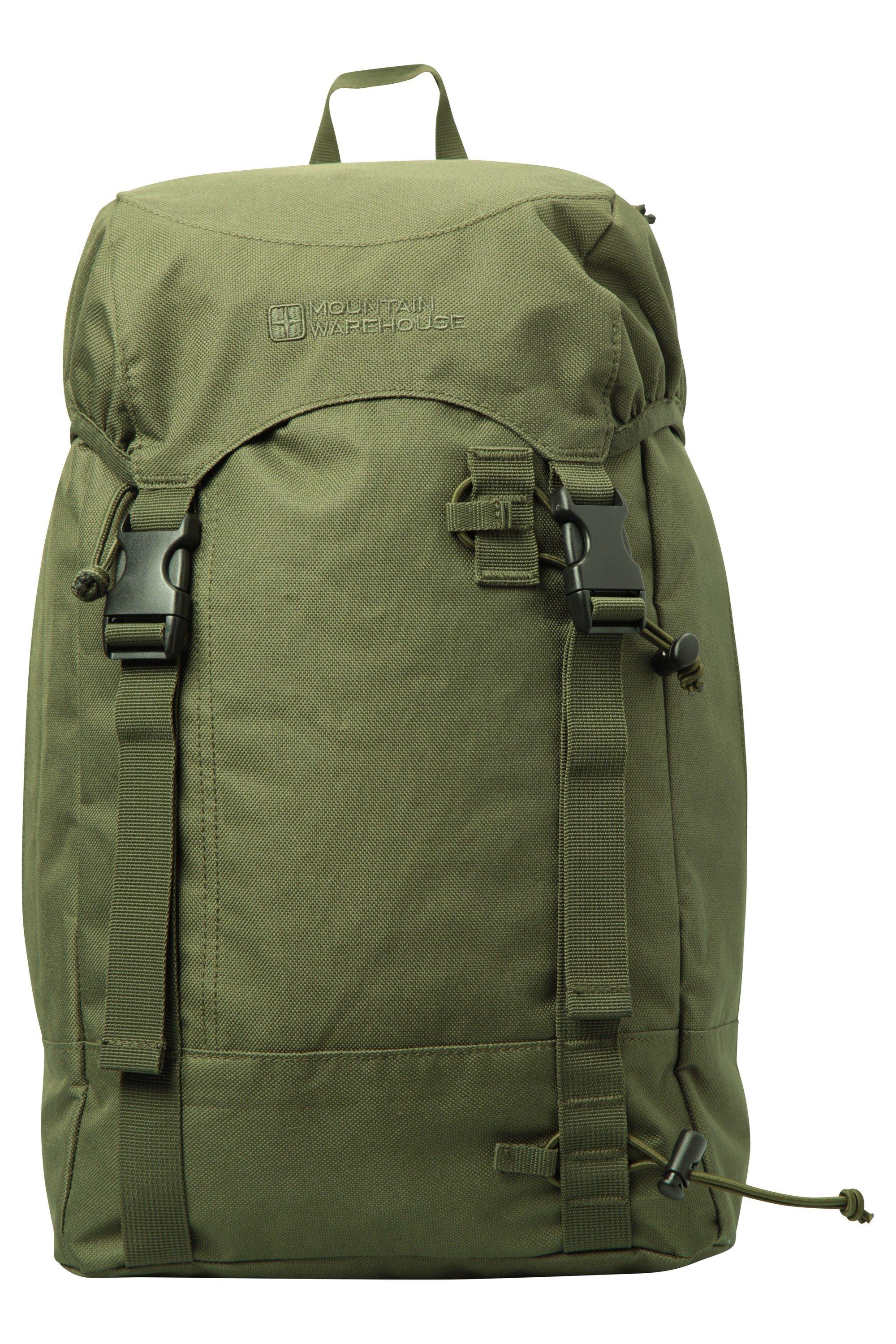 Высокий рюкзак с мягкой подкладкой и несколькими карманами, дорожная сумка Mountain Warehouse, зеленый рюкзак с принтом рюкзак с регулируемым плечевым ремнем и мягкой подкладкой mountain warehouse черный