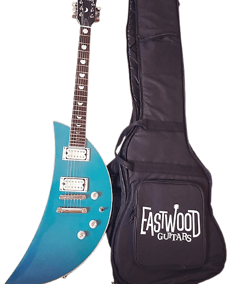 цена Электрогитара Eastwood Moonsault MRG Series Basswood 5-Ply Binding Body Maple Neck 6-String Electric Guitar w/Gig Bag