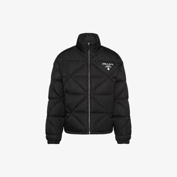 

Стеганая куртка Re-Nylon из переработанного нейлона Prada, черный