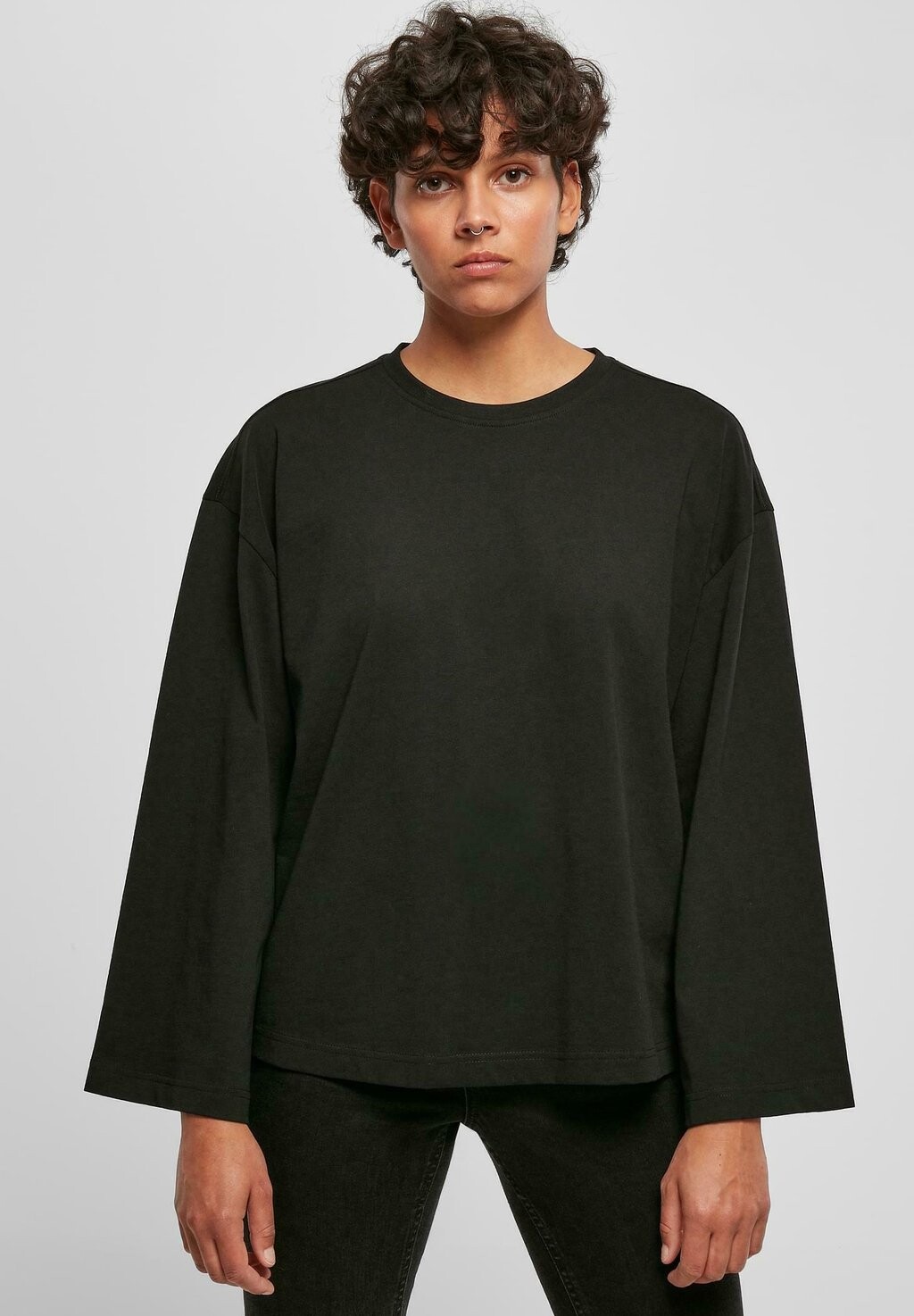 

Топ с длинными рукавами OVERSIZED Urban Classics, цвет black