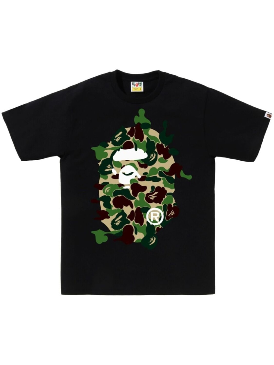 

Футболка с логотипом A BATHING APE, черный