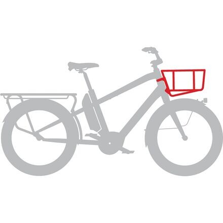 

Городская передняя корзина Benno Bikes, черный
