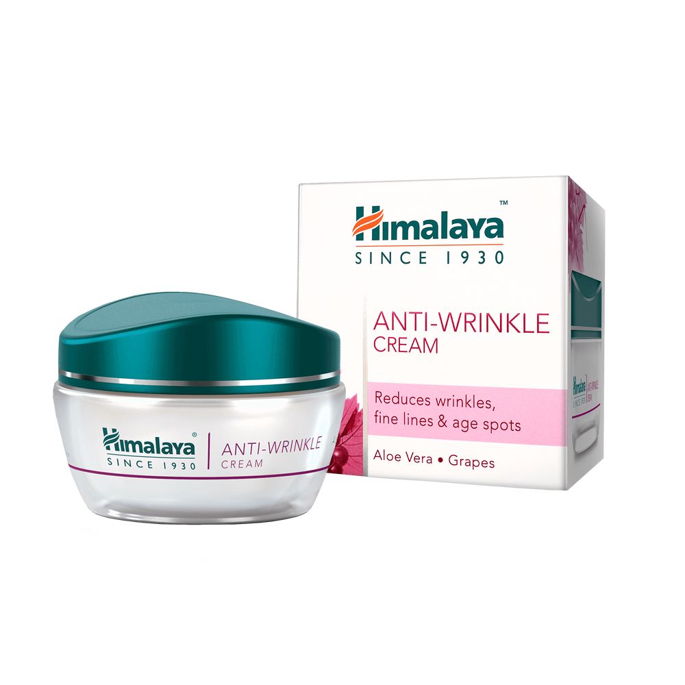 Крем против морщин Anti wrinkle cream Himalaya herbal healthcare, 50 г