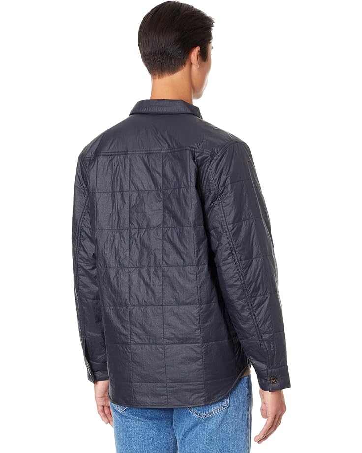 Куртка Madewell Quilted Liner Shirt-Jacket, реальный черный