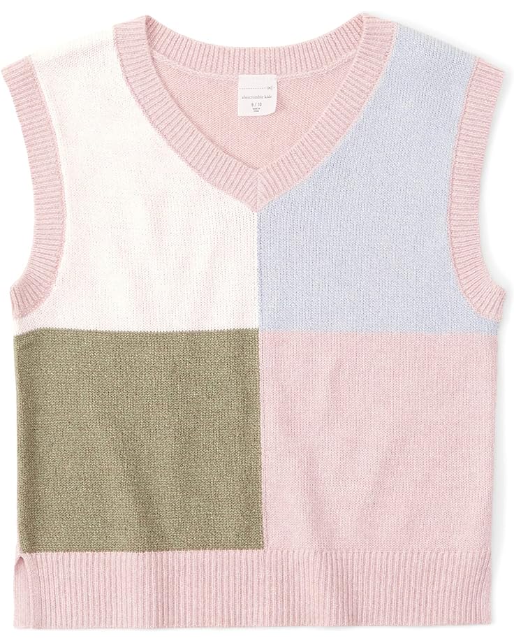 

Свитер Abercrombie Oversized Vest, цвет Color-Block