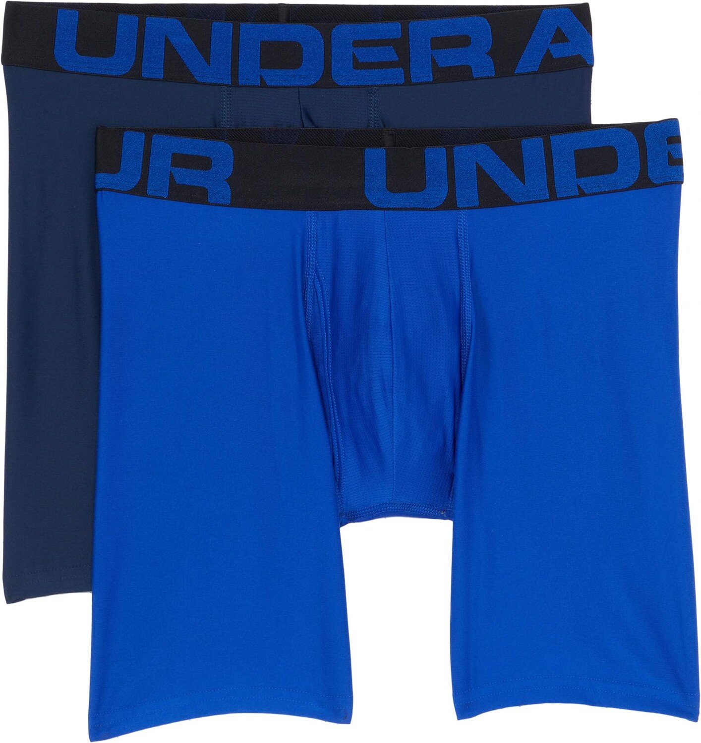 

Трусы Tech 6" Boxerjock 2-Pack Under Armour, цвет Royal/Academy