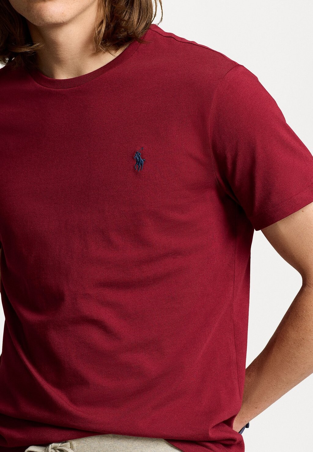 

Базовая футболка Ralph Lauren, бордовый
