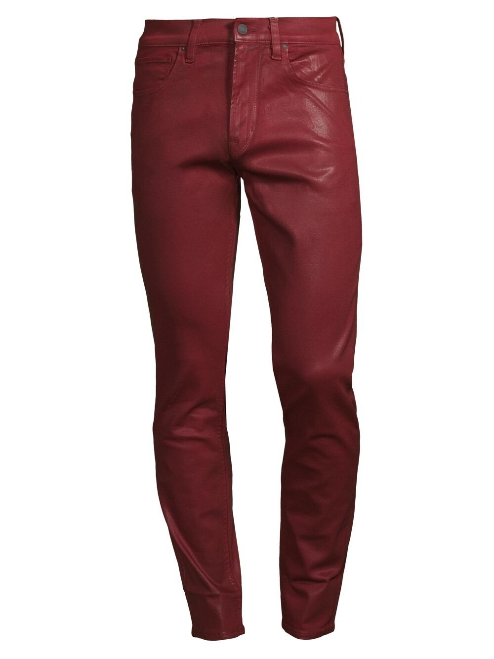 

Вощеные джинсы скинни Zack Hudson Jeans, бордовый