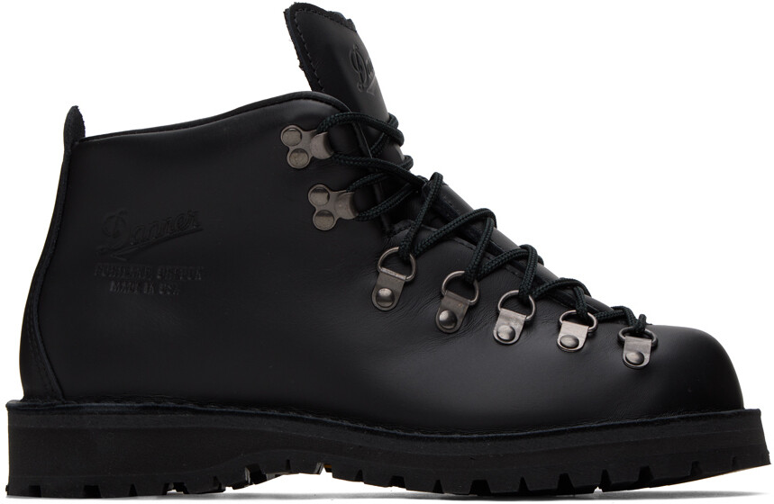 

Черные горные легкие ботинки Danner, Черный