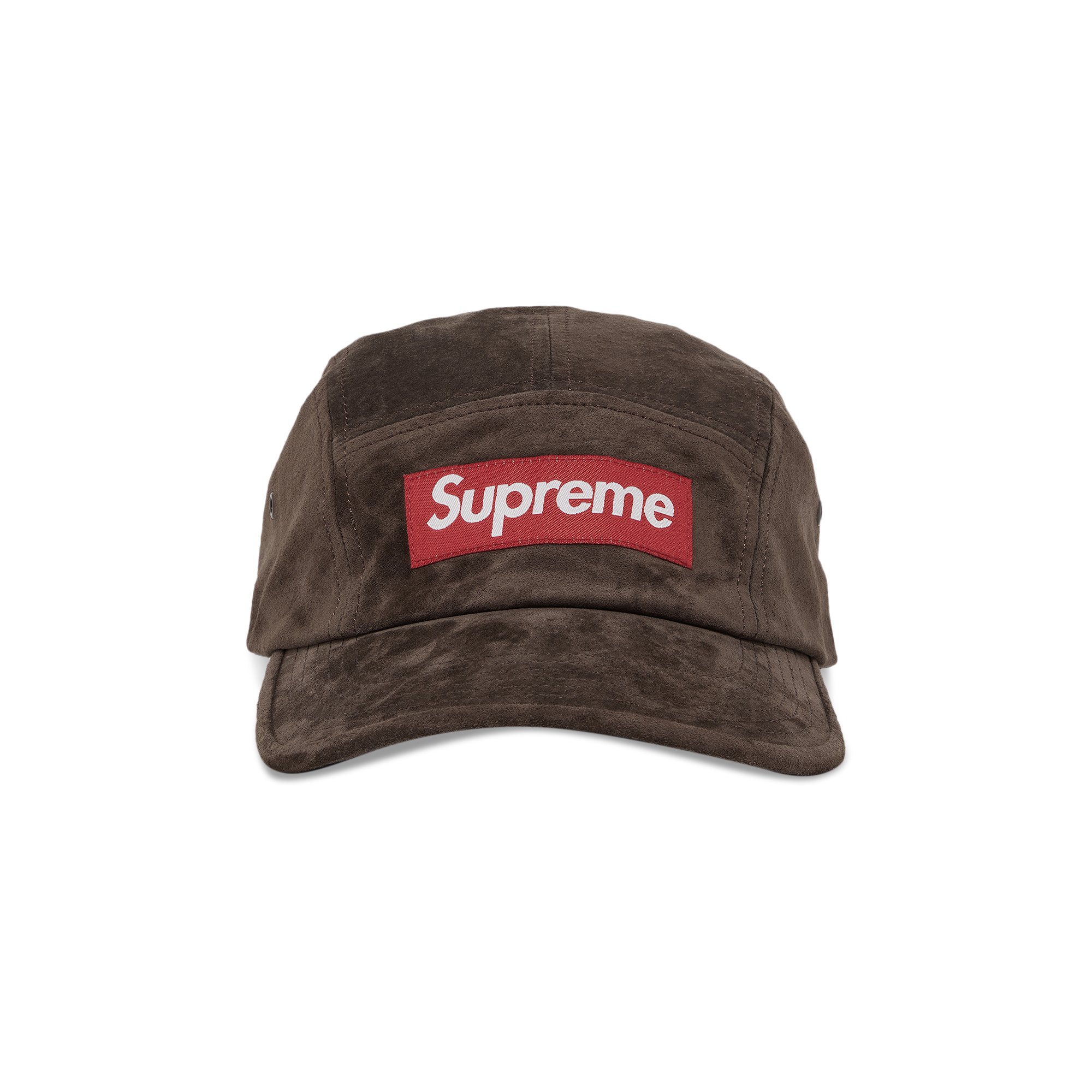 Замшевая кепка Supreme, коричневая серо коричневая замшевая куртка на кнопках frye тауп