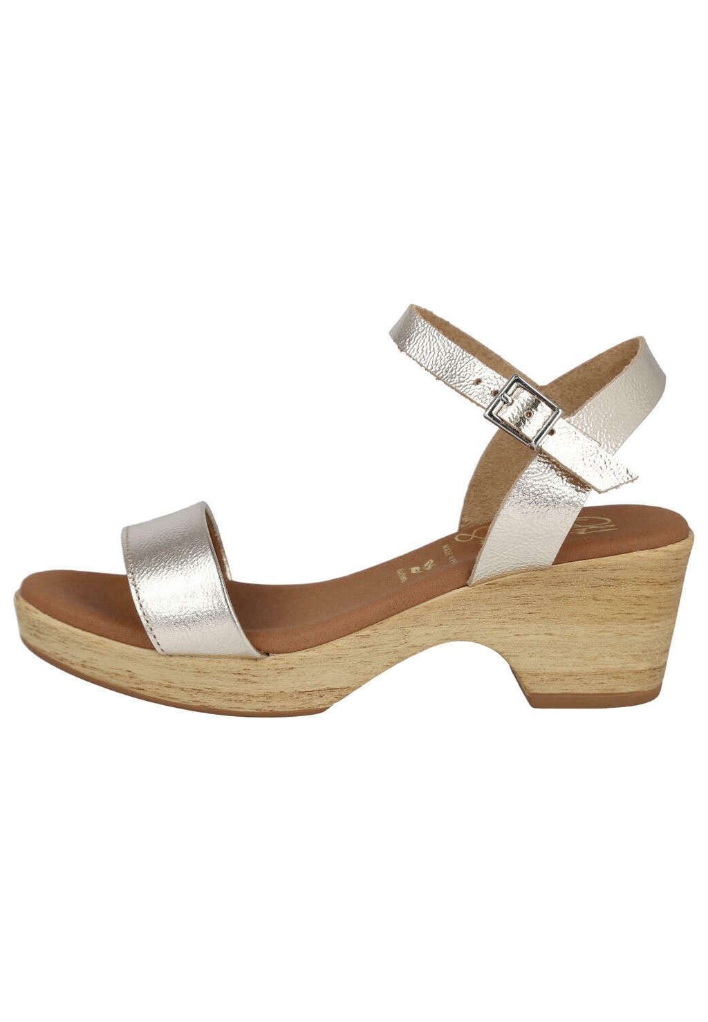 

Босоножки на платформе Oh! My Sandals, золотой
