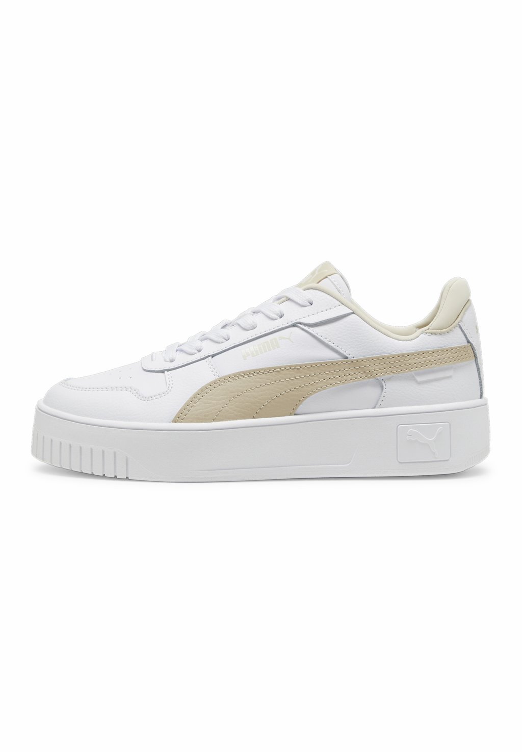 Низкие кроссовки Carina Street Puma, цвет white putty