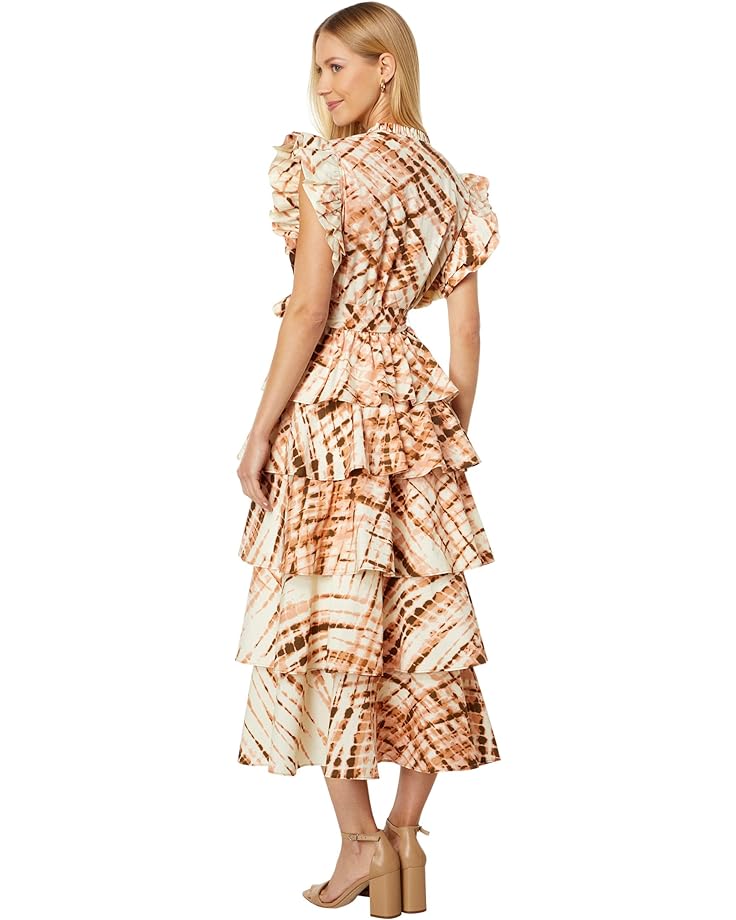 Платье Marie Oliver Emery Midi Dress, цвет Crosshatch цена и фото