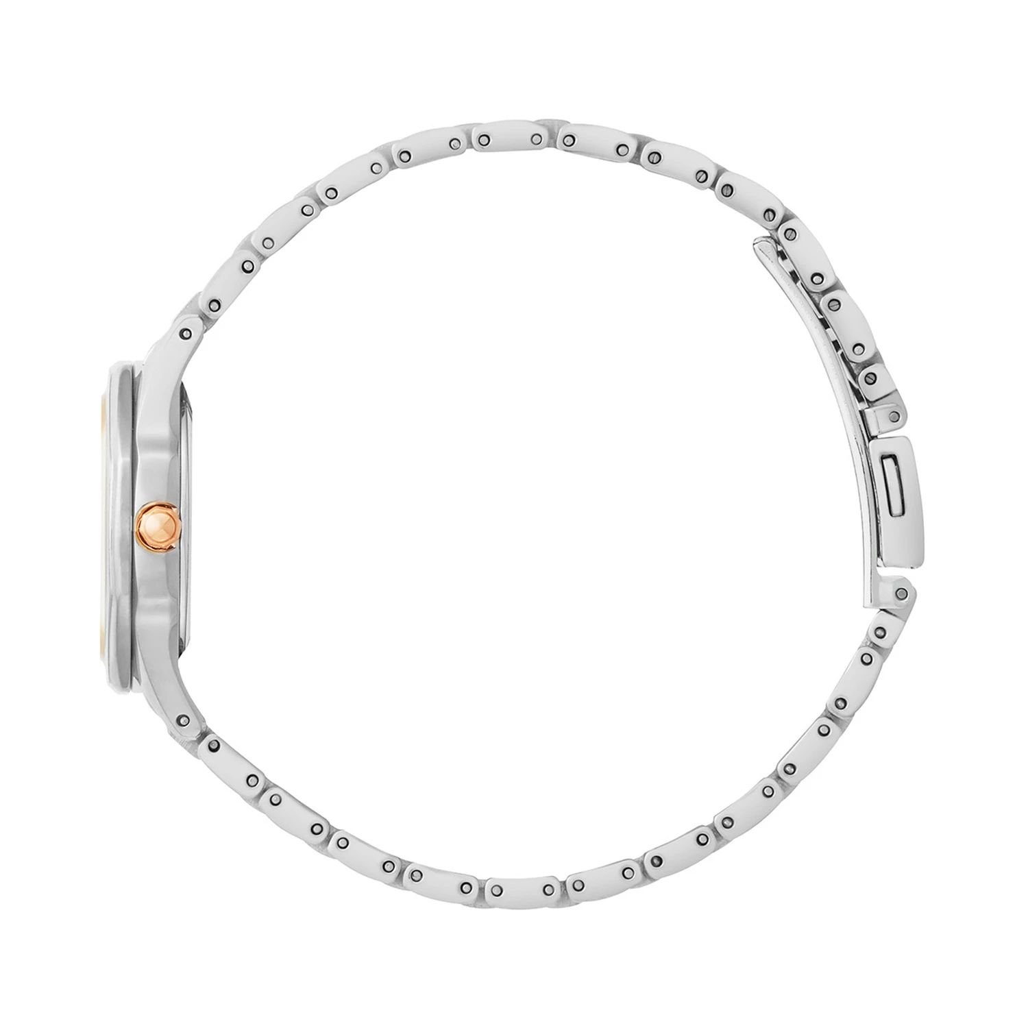 Женские двухцветные часы Eco-Drive Corso Diamond Accent из нержавеющей стали - EW2584-53L Citizen