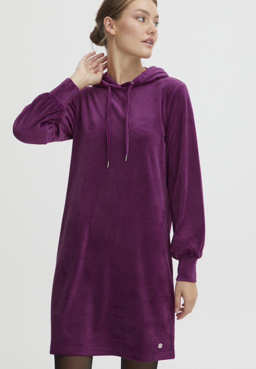 Летнее платье Oxmo, фиолетовый