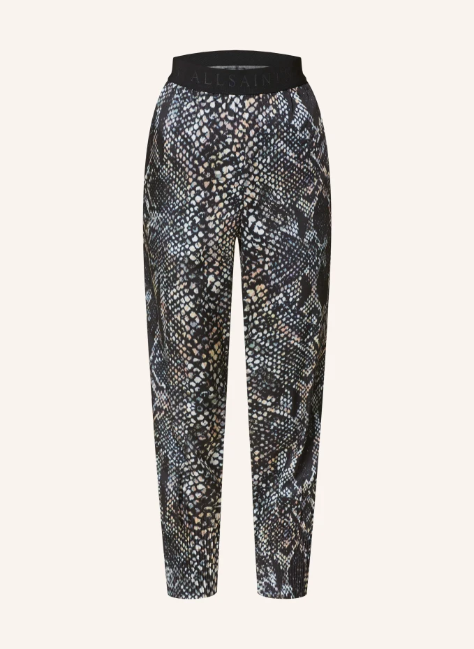 

Nala waimea атласные брюки в спортивном стиле Allsaints, черный