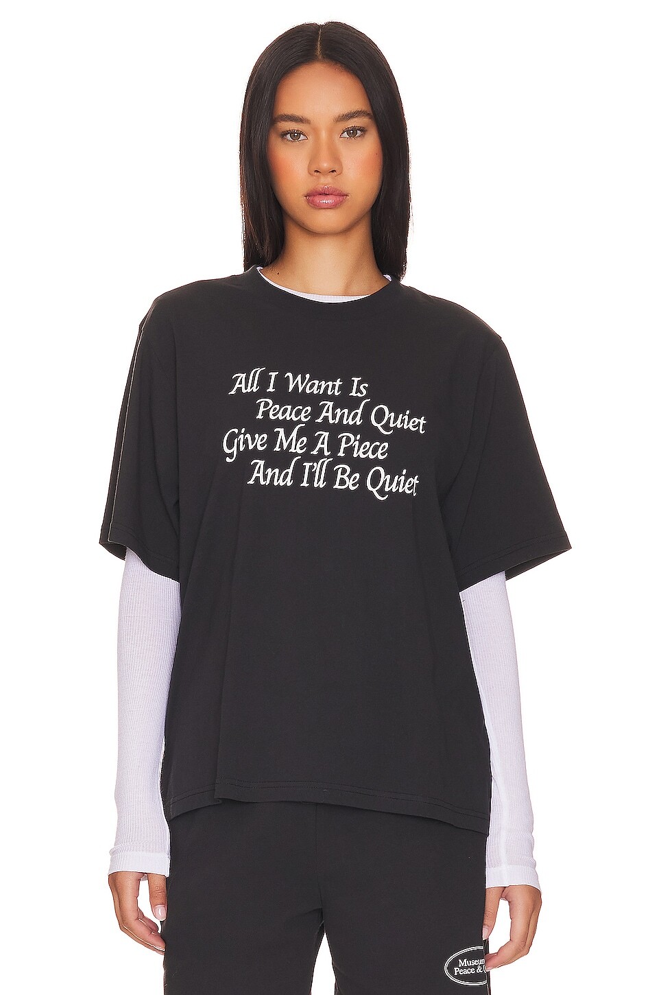 

Футболка Museum of Peace and Quiet Haiku T-shirt, черный