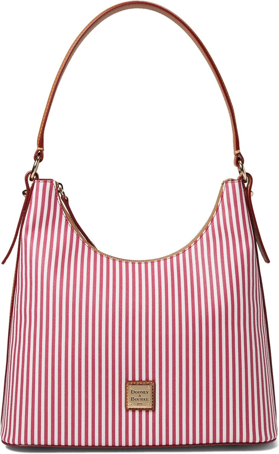 

Сумка Dooney & Bourke Stripe Hobo, цвет Fuchsia