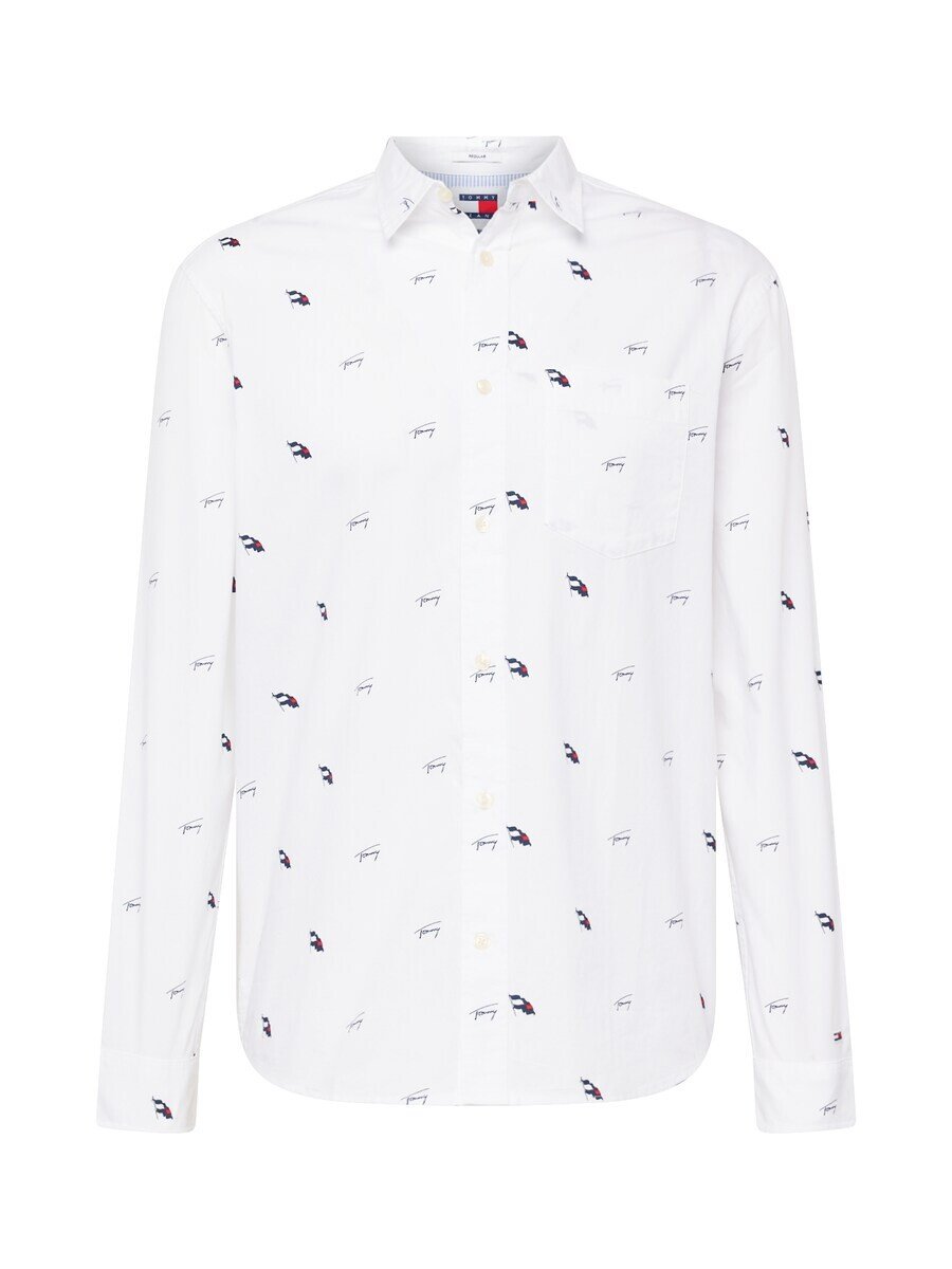 

Рубашка Tommy Jeans Regular fit Button Up, белый