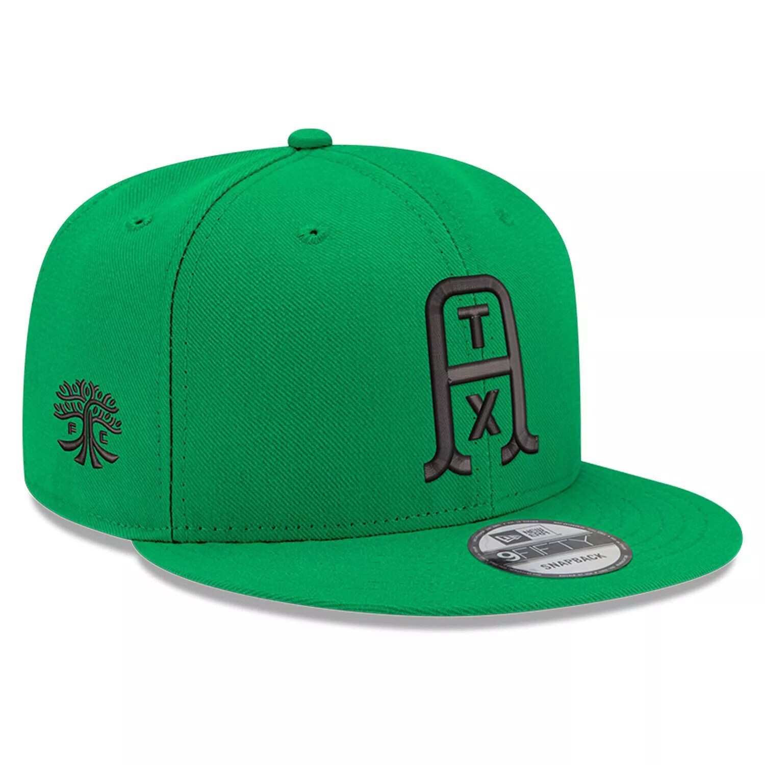 

Мужская кепка New Era Green Austin FC с крючком 9FIFTY Snapback