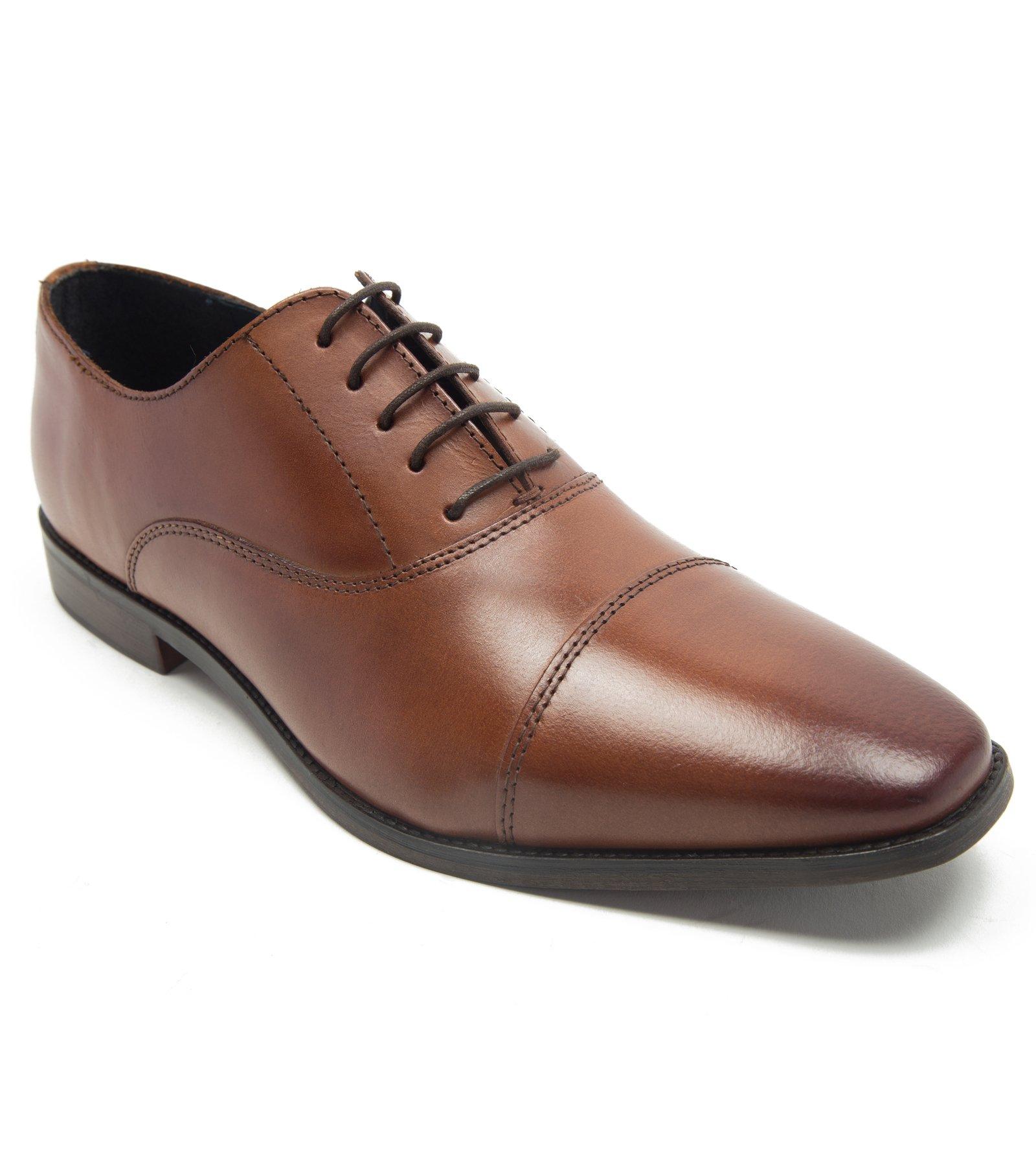 Деловые кожаные оксфорды Fagen на шнуровке Thomas Crick, коричневый мужские кожаные деловые туфли на шнуровке для офиса черный