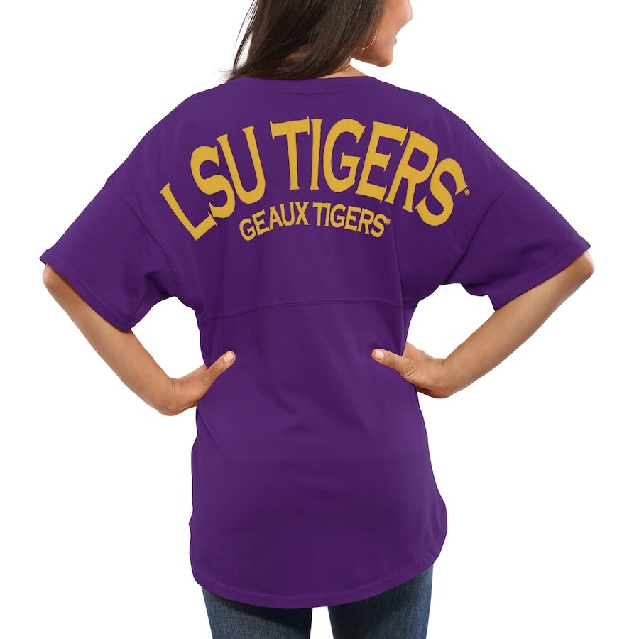 

Футболка с коротким рукавом Spirit Jersey Lsu Tigers, фиолетовый