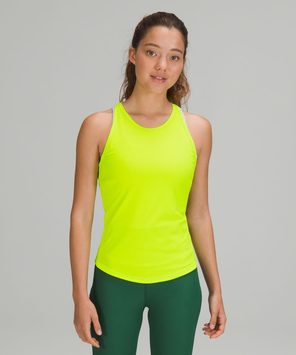 

Майка Base Pace в рубчик Lululemon, желтый