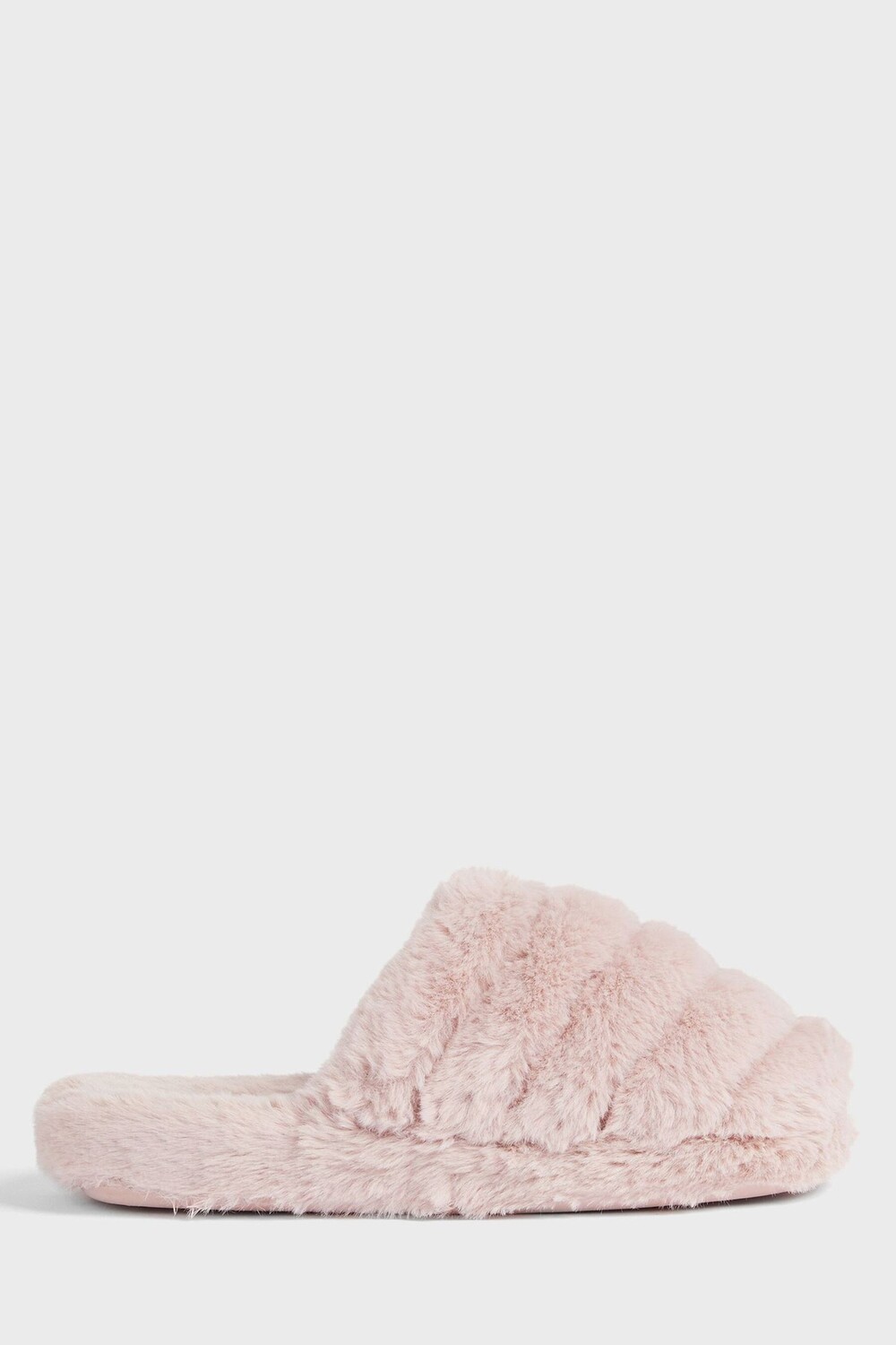 

Розовые тапочки из искусственного меха Lopsey Ted Baker, розовый