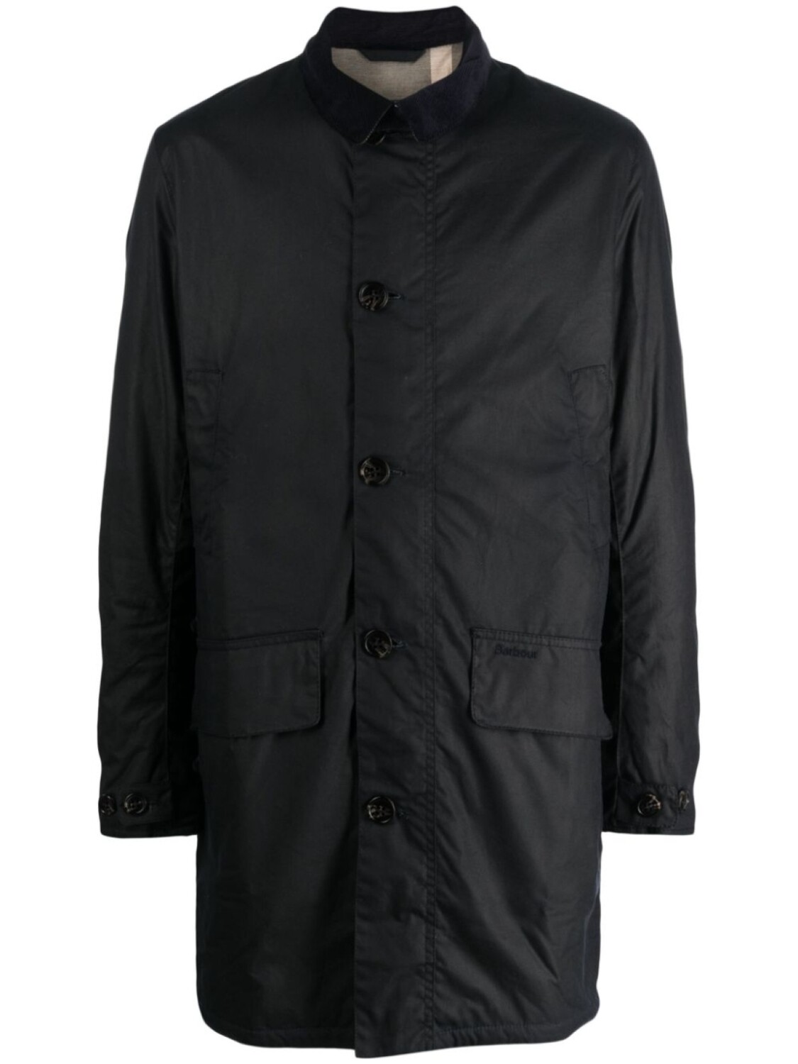 

Barbour непромокаемый плащ Mac, синий